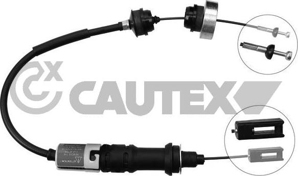 Cautex 038456 - Cavo comando, Comando frizione autozon.pro