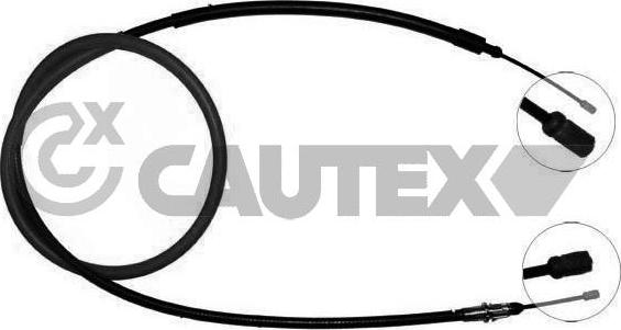 Cautex 038477 - Cavo comando, Freno stazionamento autozon.pro