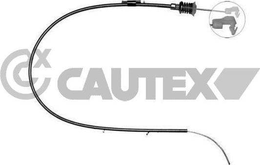 Cautex 025186 - Cavo acceleratore autozon.pro