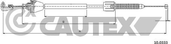 Cautex 028099 - Cavo acceleratore autozon.pro