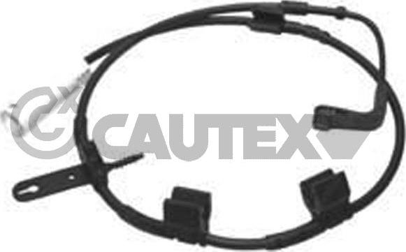 Cautex 755095 - Contatto segnalazione, Usura past. freno / mat. d'attrito autozon.pro