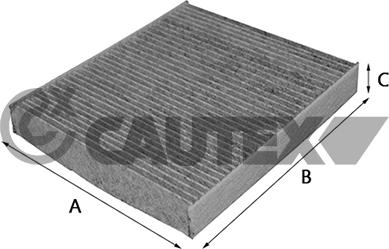 Cautex 758089 - Filtro, Aria abitacolo autozon.pro