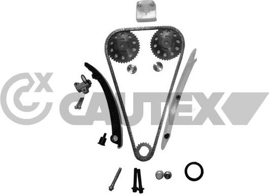 Cautex 752043 - Kit catena distribuzione autozon.pro