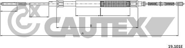 Cautex 765776 - Cavo comando, Freno stazionamento autozon.pro