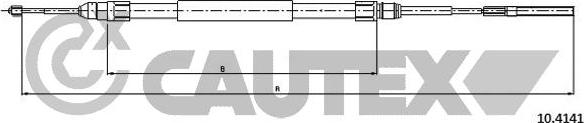 Cautex 766061 - Cavo comando, Freno stazionamento autozon.pro