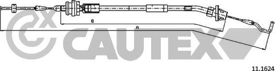 Cautex 766087 - Cavo acceleratore autozon.pro