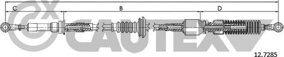 Cautex 766114 - Cavo comando, Cambio manuale autozon.pro