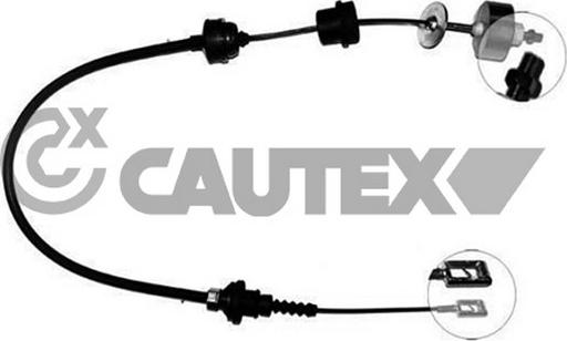 Cautex 760158 - Cavo comando, Comando frizione autozon.pro