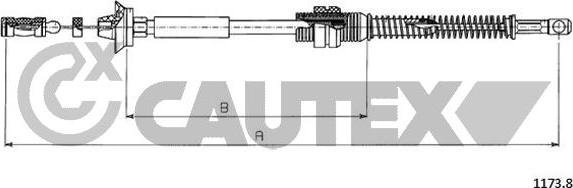 Cautex 761193 - Cavo acceleratore autozon.pro