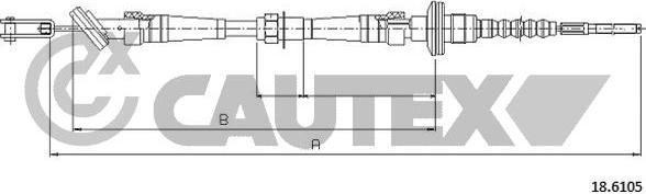 Cautex 762637 - Cavo comando, Comando frizione autozon.pro