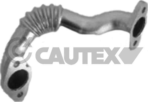 Cautex 771787 - Condotto, Valvola-AGR autozon.pro