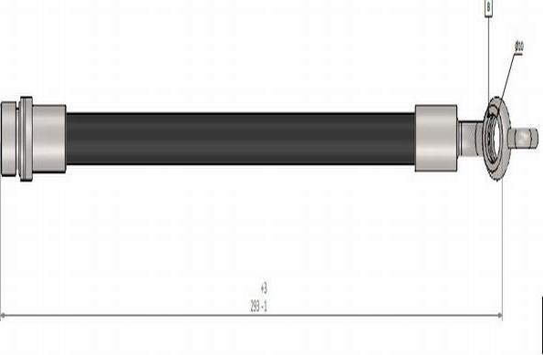 CAVO C900 446A - Flessibile del freno autozon.pro