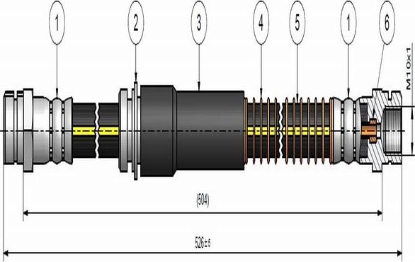 CAVO C900 617A - Flessibile del freno autozon.pro