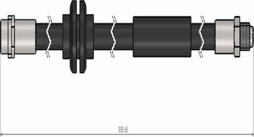 CAVO C900 311A - Flessibile del freno autozon.pro