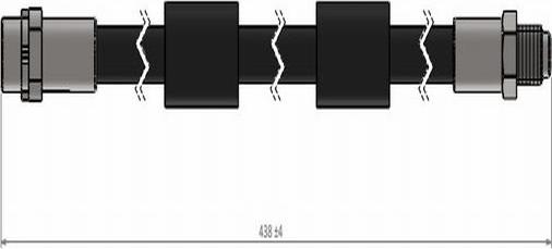 CAVO C900 318A - Flessibile del freno autozon.pro