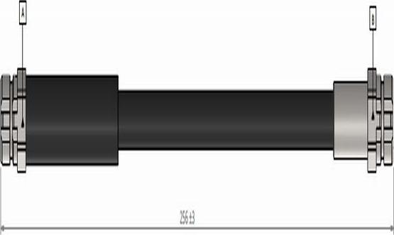 CAVO C900 370A - Flessibile del freno autozon.pro