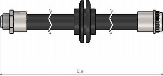 CAVO C901 076A - Flessibile del freno autozon.pro