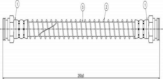 CAVO C800 483B - Flessibile del freno autozon.pro