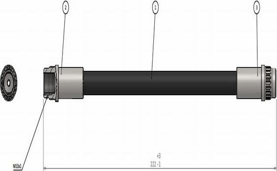 CAVO C800 564A - Flessibile del freno autozon.pro