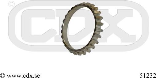 CDX 51232 - Anello sensore, ABS autozon.pro