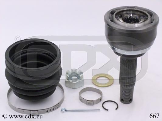 CDX 667 - Kit giunti, Semiasse autozon.pro