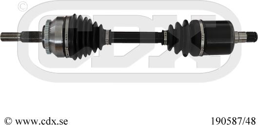 CDX 190587/43 - Albero motore / Semiasse autozon.pro