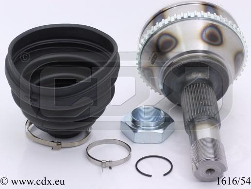 CDX 1616/54 - Kit giunti, Semiasse autozon.pro