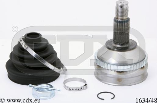 CDX 1634/48 - Kit giunti, Semiasse autozon.pro