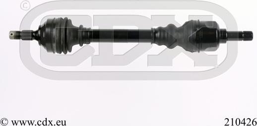 CDX 210426 - Albero motore / Semiasse autozon.pro