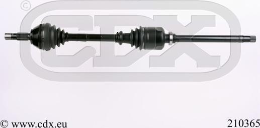 CDX 210365 - Albero motore / Semiasse autozon.pro