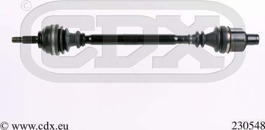 CDX 230548 - Albero motore / Semiasse autozon.pro