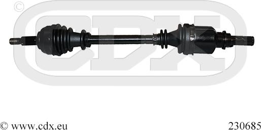 CDX 230685 - Albero motore / Semiasse autozon.pro