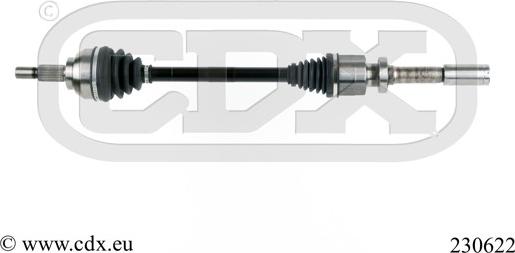 CDX 230622 - Albero motore / Semiasse autozon.pro