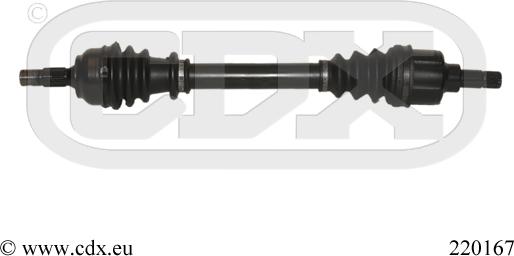 CDX 220 167 - Albero motore / Semiasse autozon.pro