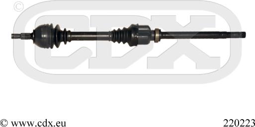 CDX 220223 - Albero motore / Semiasse autozon.pro