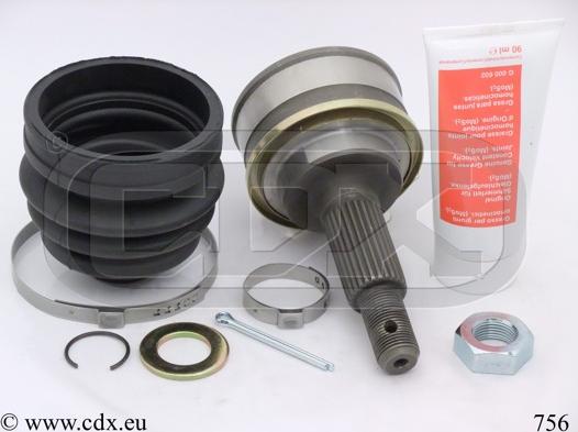 CDX 756 - Kit giunti, Semiasse autozon.pro