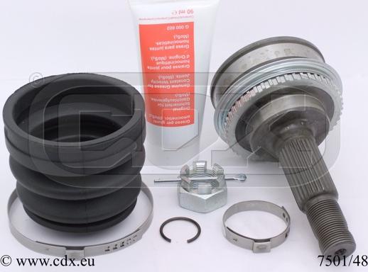 CDX 7501/48 - Kit giunti, Semiasse autozon.pro