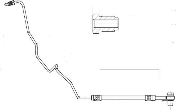 CEF 514512 - Flessibile del freno autozon.pro