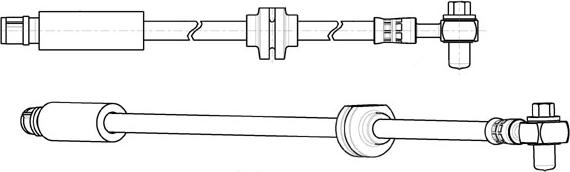 CEF 514527 - Flessibile del freno autozon.pro