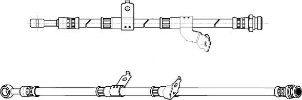 CEF 514623 - Flessibile del freno autozon.pro