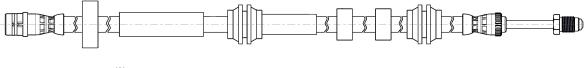 CEF 515097 - Flessibile del freno autozon.pro