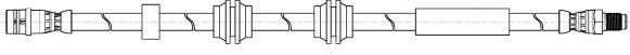 CEF 515387 - Flessibile del freno autozon.pro