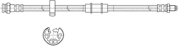 CEF 516878 - Flessibile del freno autozon.pro