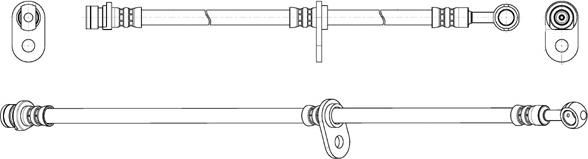 CEF 510901 - Flessibile del freno autozon.pro