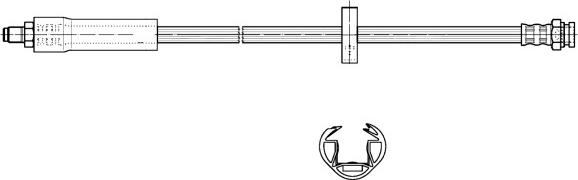 CEF 510973 - Flessibile del freno autozon.pro