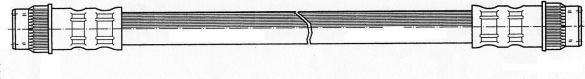 CEF 510732 - Flessibile del freno autozon.pro