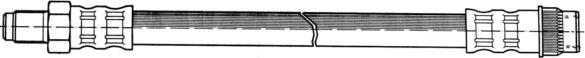 CEF 510561 - Flessibile del freno autozon.pro