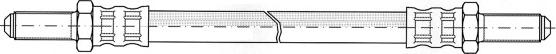 CEF 510670 - Flessibile del freno autozon.pro