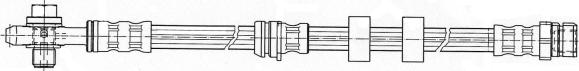 CEF 511944 - Flessibile del freno autozon.pro