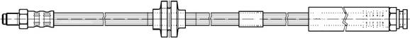 CEF 511923 - Flessibile del freno autozon.pro